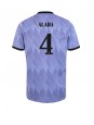 Real Madrid David Alaba #4 Auswärtstrikot 2022-23 Kurzarm